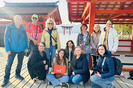 Gruppenreise SKR, kleine Reisegruppe mit Gruppenführer
